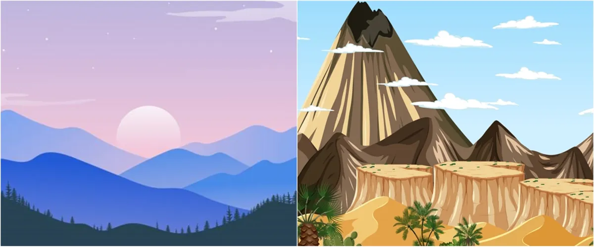 Gambar gunung pilihanmu ungkap seberapa tinggi egomu dalam pertemanan