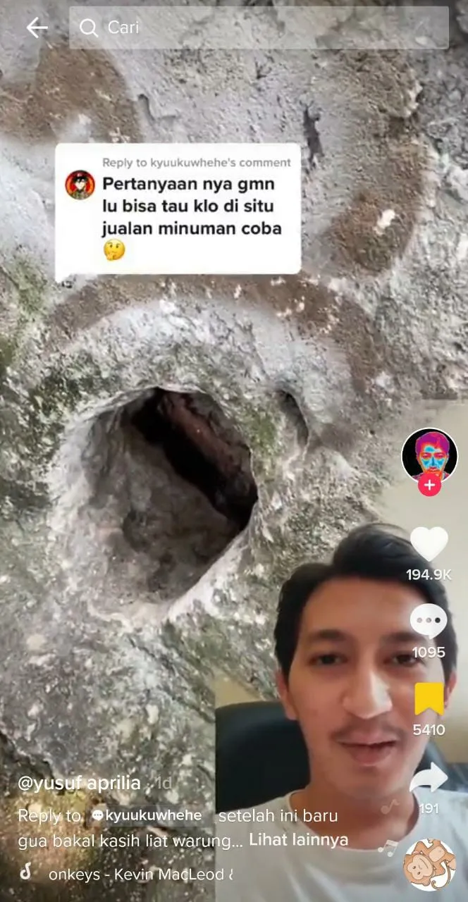 Ternyata ada warung dibalik tembok Tiktok Ternyata ada warung dibalik tembok Tiktok