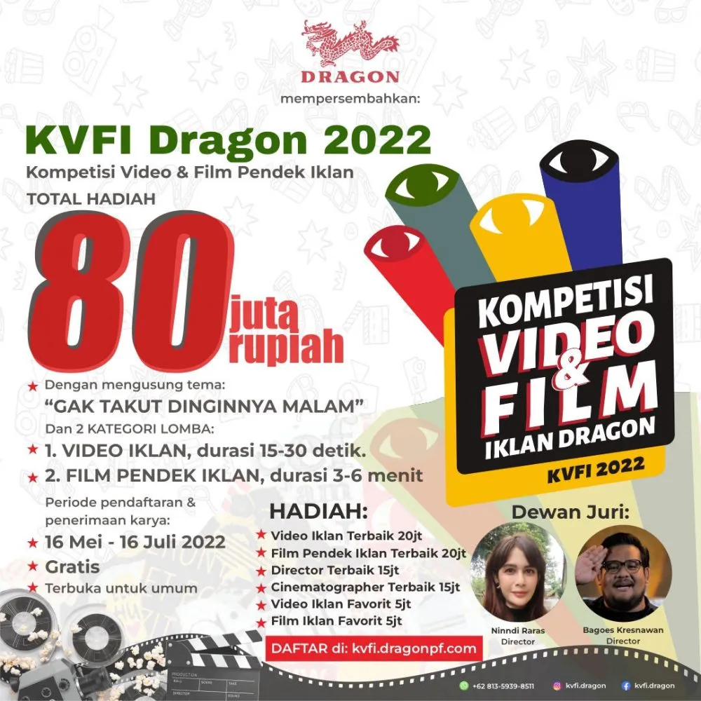 KVFI Dragon 2022 jadi wadah berkarya creative muda © 2022 brilio.net