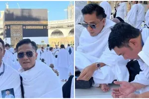 11 Momen Ridwan Kamil jalani ibadah Haji, thawaf bareng Gus Miftah