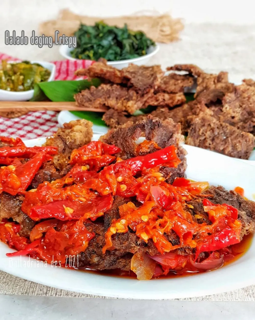 Cara membuat dendeng batokok © Instagram Cara membuat dendeng batokok © Instagram