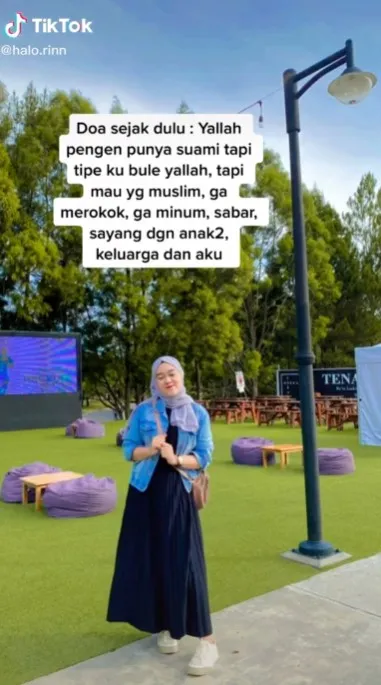 jodoh wanita ini sesuai dengan harapannya © TikTok jodoh wanita ini sesuai dengan harapannya © TikTok
