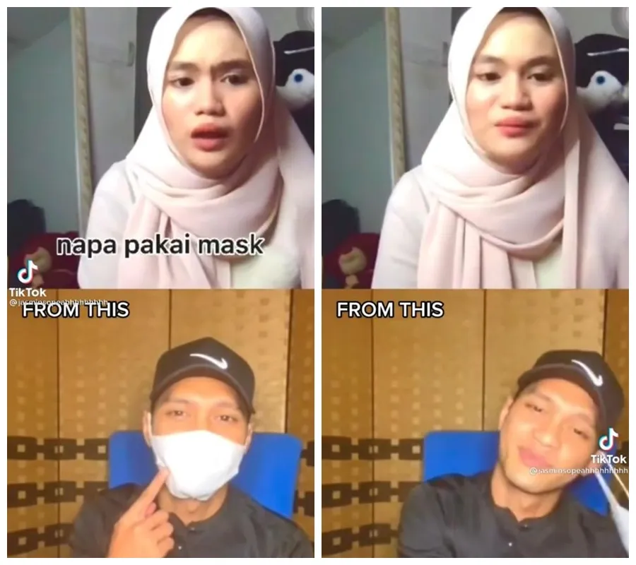 pasangan menikah berawal dari OmeTV © TikTok/@jasminsopeahhhhhhhhh pasangan menikah berawal dari OmeTV © TikTok/@jasminsopeahhhhhhhhh