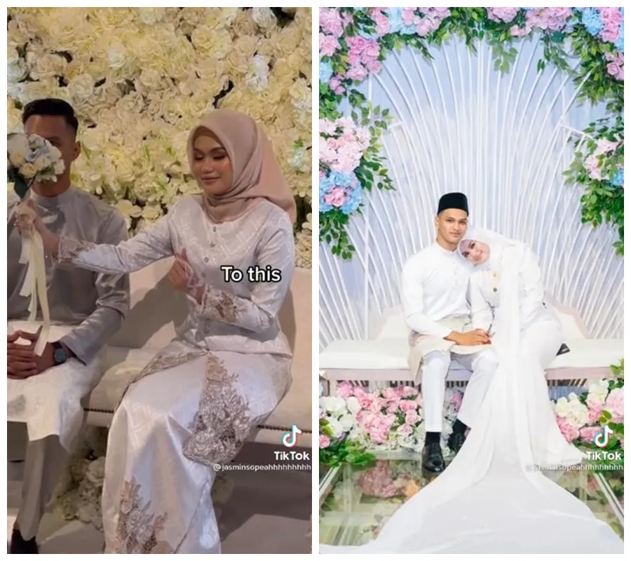 pasangan menikah berawal dari OmeTV © TikTok/@jasminsopeahhhhhhhhh pasangan menikah berawal dari OmeTV © TikTok/@jasminsopeahhhhhhhhh