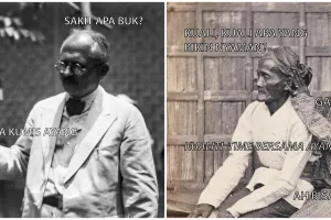 12 Meme lucu dari foto jadul, percakapannya bikin senyum tipis