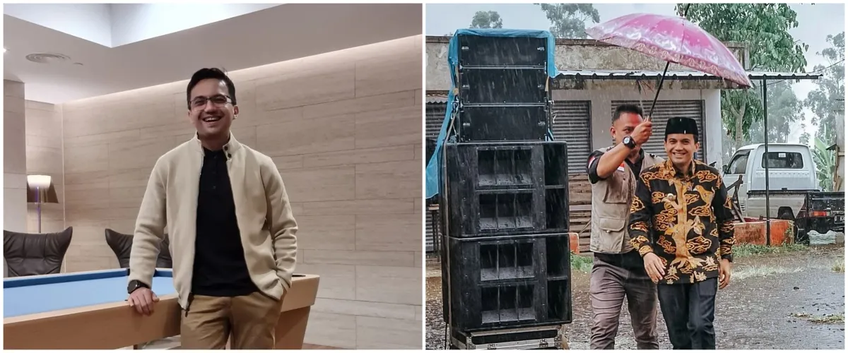 Sahrul Gunawan diserbu emak-emak pas kondangan, responsnya tak terduga