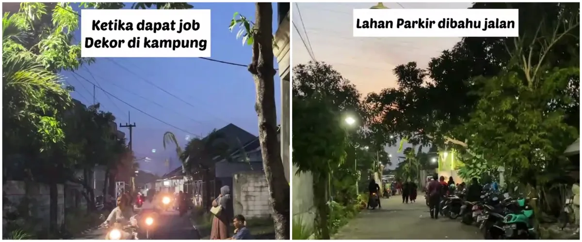 Potret dekorasi pernikahan di gang kampung, hasilnya bikin melongo