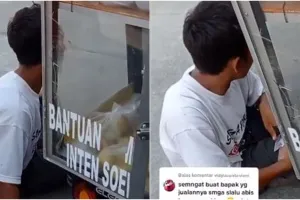 Tolak dikasihani, semangat disabilitas jualan buah ini bikin salut 