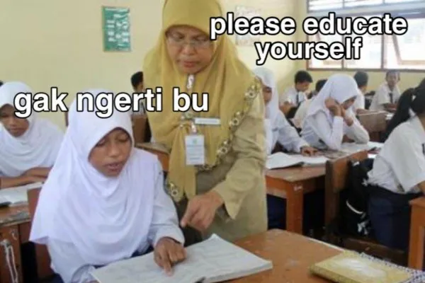 Meme percakapan guru dengan murid Berbagai sumber Meme percakapan guru dengan murid Berbagai sumber