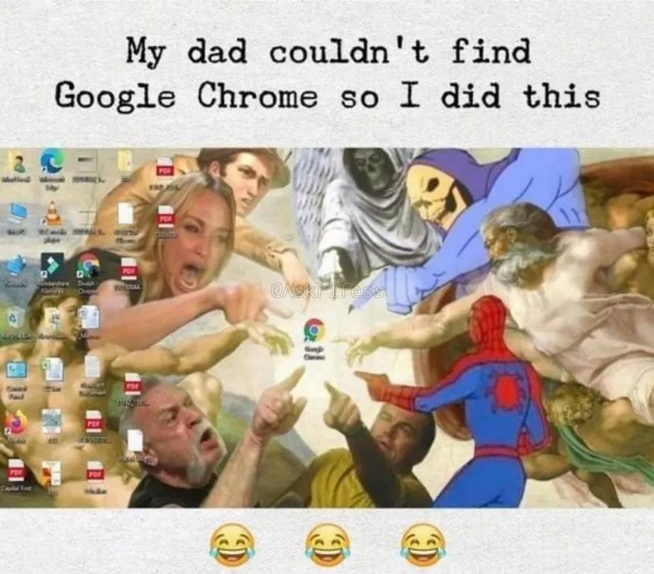 wallpaper nyeleneh komputer © berbagai sumber