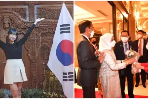 10 Momen Dita SECRET NUMBER sambut Presiden Jokowi di Korea Selatan