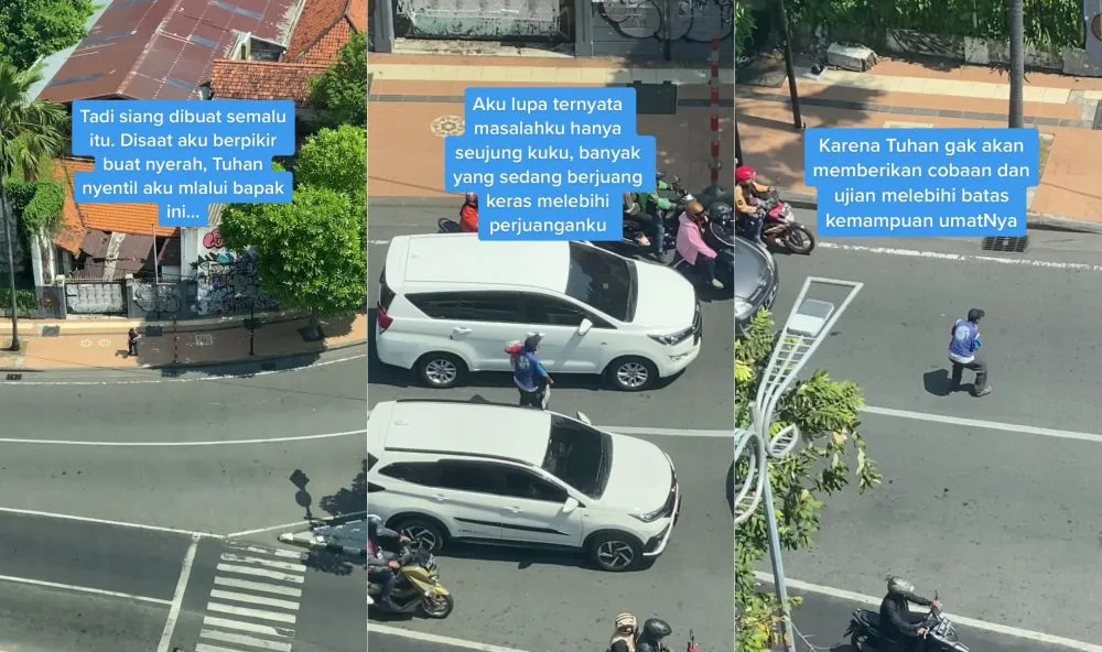 penjual koran keterbatasan fisik © TikTok penjual koran keterbatasan fisik © TikTok