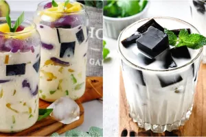 13 Resep aneka es cincau hitam, enak, simpel, dan segar