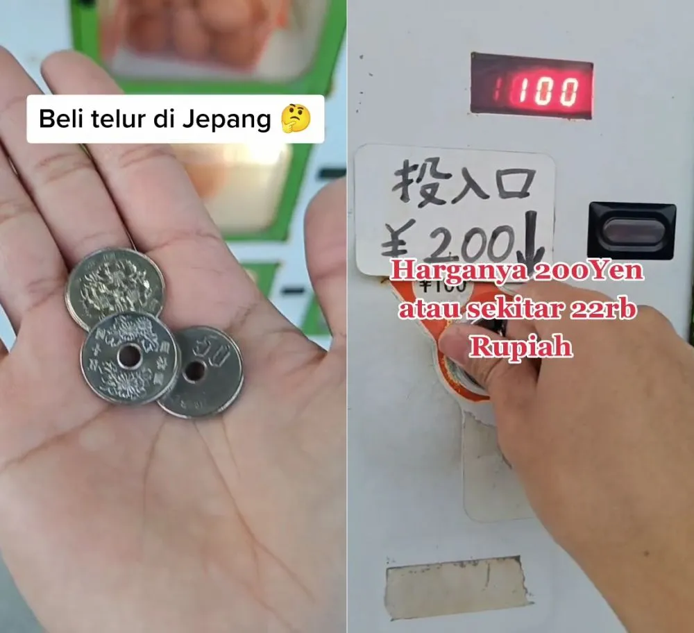 beli telur di mesin koin © berbagai sumber