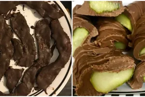 17 Potret kombinasi cokelat dengan makanan ini bikin nggak habis pikir