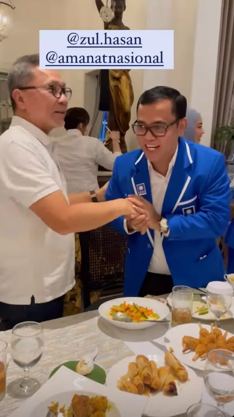 Haji Faisal ayah Fuji terjun ke politik © Instagram Haji Faisal ayah Fuji terjun ke politik © Instagram