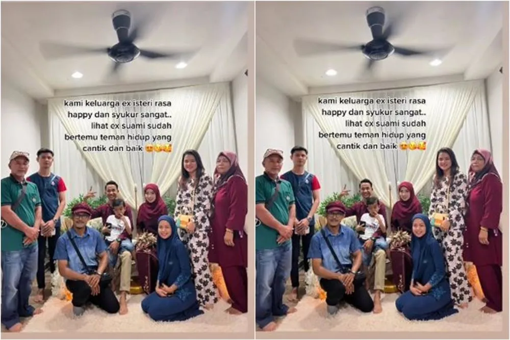 wanita antar mantan suami nikah lagi © TikTok wanita antar mantan suami nikah lagi © TikTok