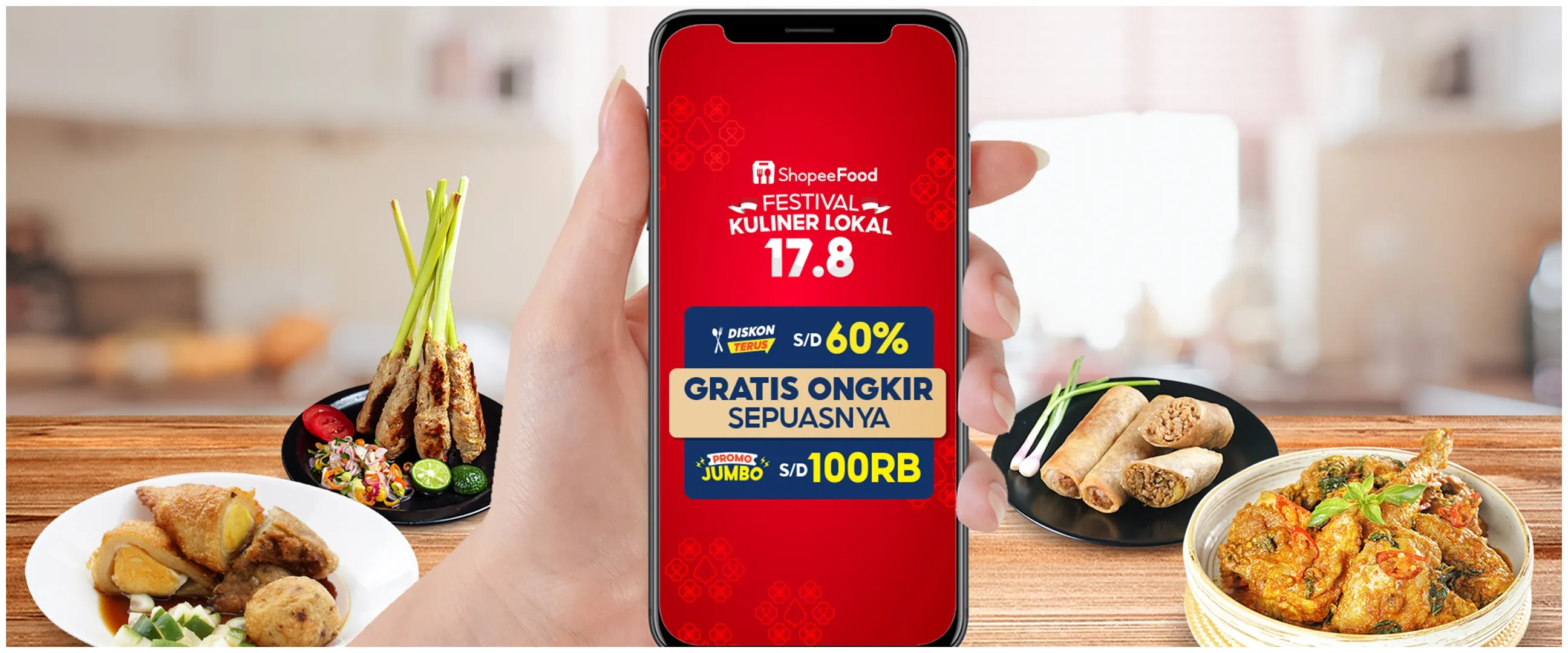 Lewat Festival Kuliner Lokal 17.8, ShopeeFood dukung UMKM bangkit