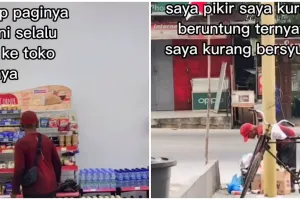 Kisah pemulung tua yang selalu datang ke minimarket ini bikin haru