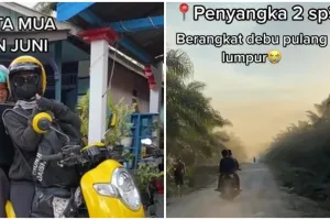 Perjuangan MUA merias manten keliling pelosok, terjang jalan berlumpur
