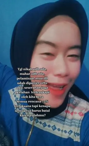 Kisah wanita gagal nikah saat persiapan sudah 75 persen TikTok Kisah wanita gagal nikah saat persiapan sudah 75 persen TikTok