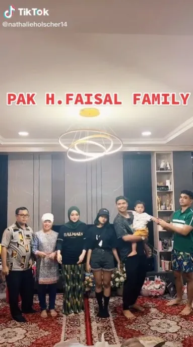 Potret akrab Nathalie Holscher Frans Faisal © berbagai sumber Potret akrab Nathalie Holscher Frans Faisal © berbagai sumber