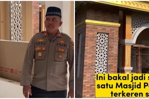 Kisah haru seorang Kapolsek, rela jual rumah demi bangun masjid