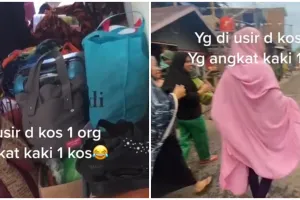 Viral orang diusir tapi semua penghuni kos ikut pergi, ini kisahnya