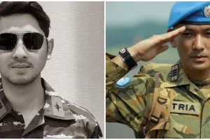 Gaya 13 seleb pria pakai seragam TNI, Deddy Corbuzier tampil gagah