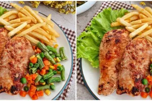 Cara membuat steak ayam ala restoran, simpel dan dagingnya juicy