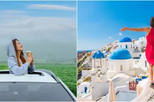 Rahasia memotret model dengan langit biru tanpa overexposed