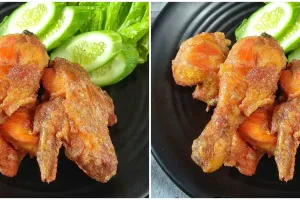 Resep ayam goreng telur, enak, empuk, dan bikin nambah nasi