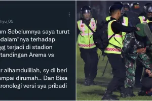 Kisah penonton lihat anak-anak kena gas air mata di tragedi Kanjuruhan