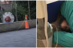 11 Momen lucu benda tiba-tiba nongol, bikin kaget banget