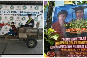 21 Momen lucu saat wisuda ini bikin orang geleng kepala