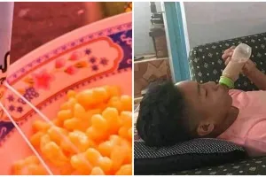 11 Potret kocak saat minum susu ini idenya bikin ngakak