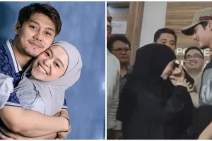 Momen Lesty Kejora dan Rizky Billar berdamai, saling cium tangan