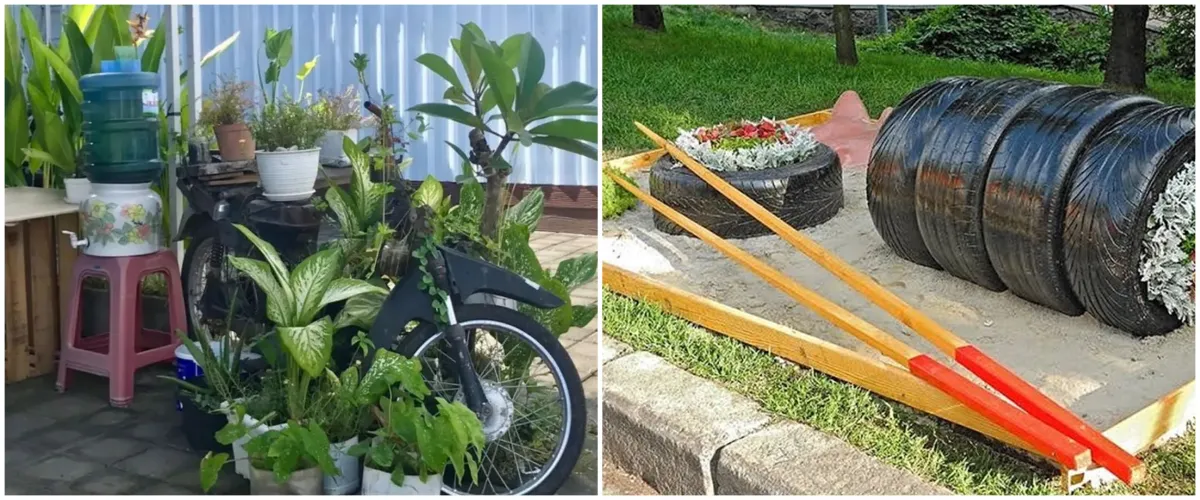 11 Penampakan taman unik, desainnya bisa jadi inspirasi