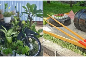 11 Penampakan taman unik, desainnya bisa jadi inspirasi