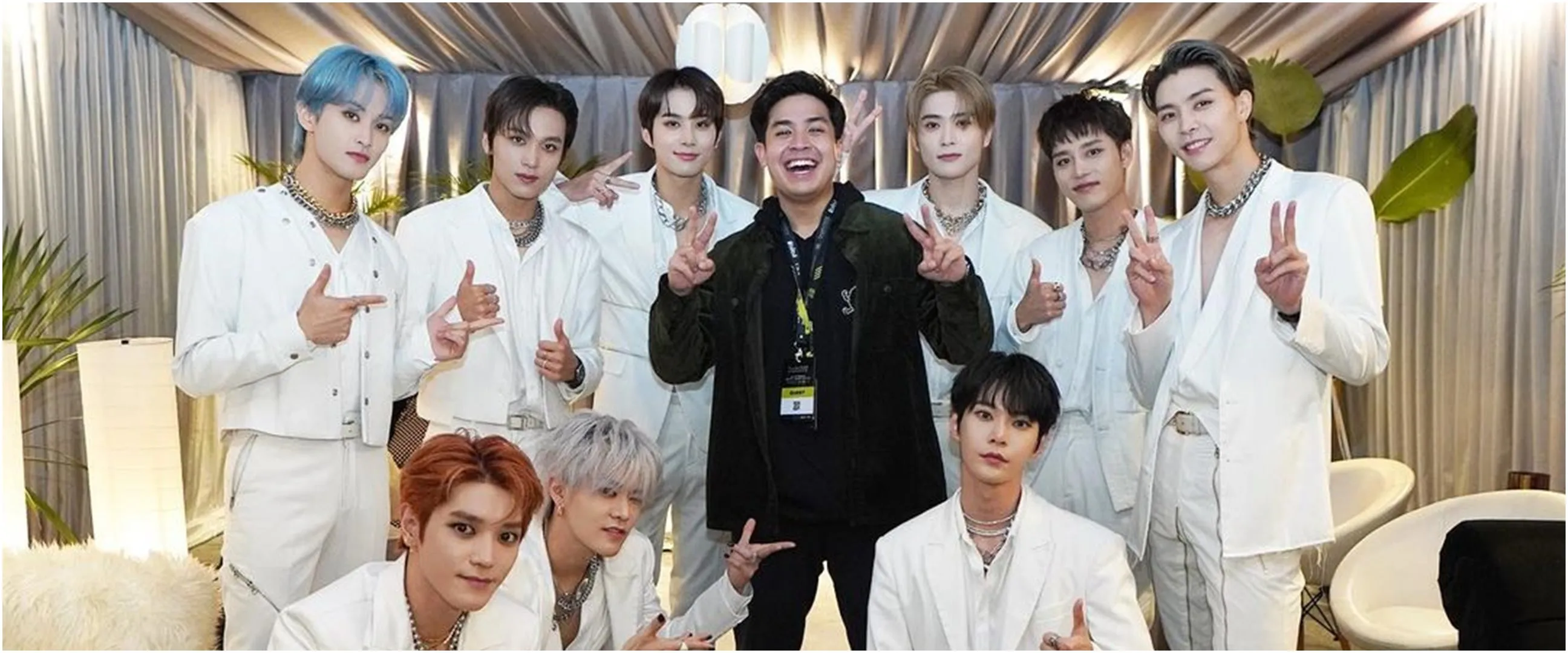 Biasanya editan, ini 7 momen Jerome Polin foto bareng member NCT