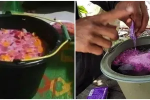11 Potret orang bikin minuman pakai wadah tak biasa, porsinya ngeri