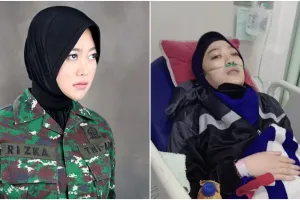 Idap tumor otak, 11 potret perjuangan Rizka Nurjanah sebelum meninggal