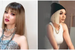 11 Potret Rina Nose cosplay gaya seleb, bak kembarannya Marilyn Monroe