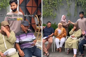 Momen penjual keripik beri hadiah umrah ke orang tua, cita-cita mulia