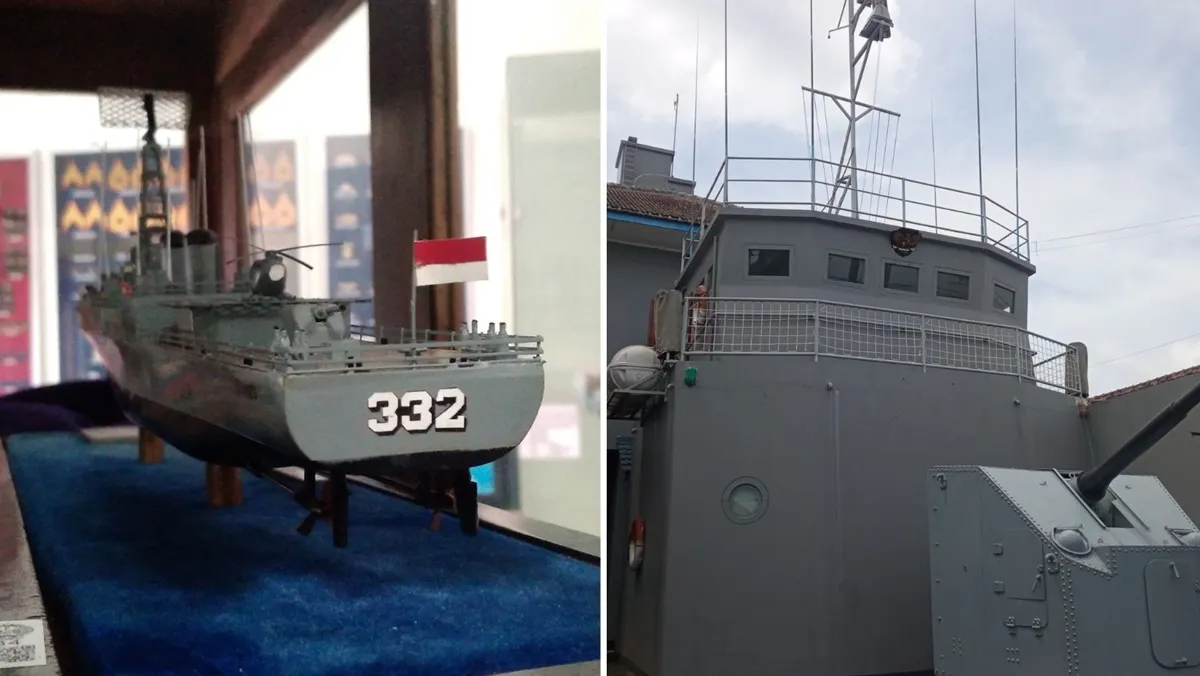 Menyelami sejarah maritim di Museum Bahari, ada torpedo Rusia 7 meter