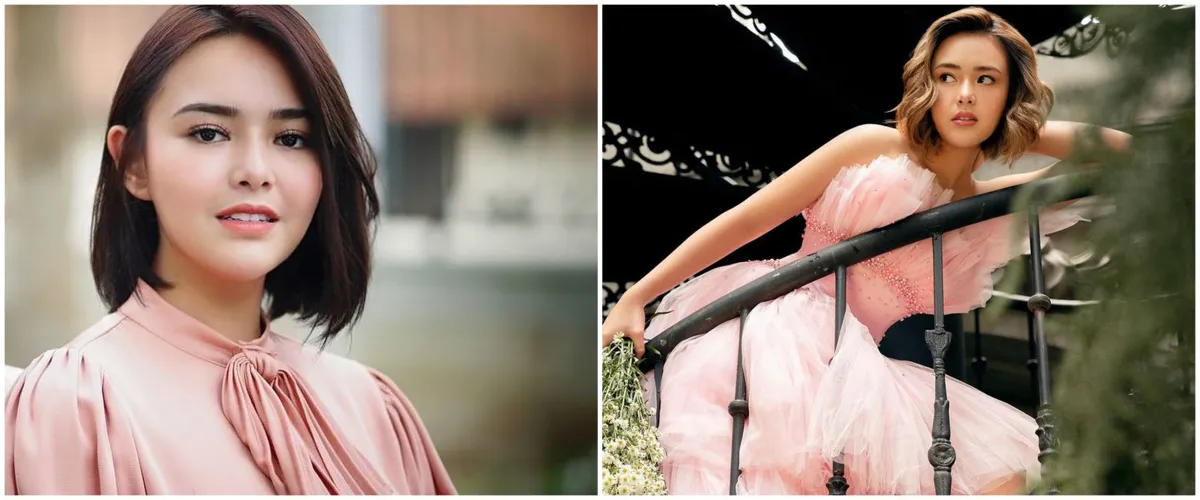 9 Pesona Amanda Manopo jadi bridesmaid pernikahan Glenca Chysara