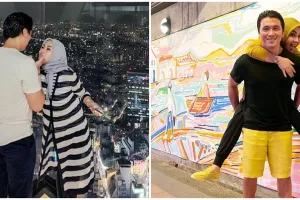 11 Gaya kencan Syahrini dan Reino Barack, mesranya bak pasangan baru