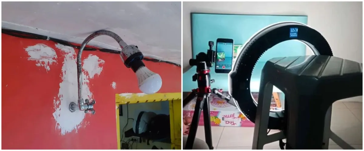 11 Tingkah nyeleneh orang pasang lampu ini kreatifnya bikin melongo