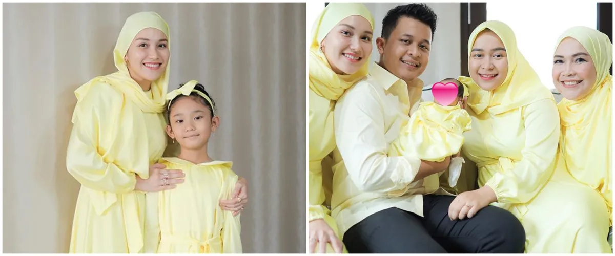 Ayu Ting Ting tak datang di nikahan Kaesang pilih bareng keluarga di akikah ponakan, intip 9 momennya