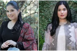 Penampilannya selalu elegan, ini 10 gaya Annisa Pohan saat hadiri nikahan seleb